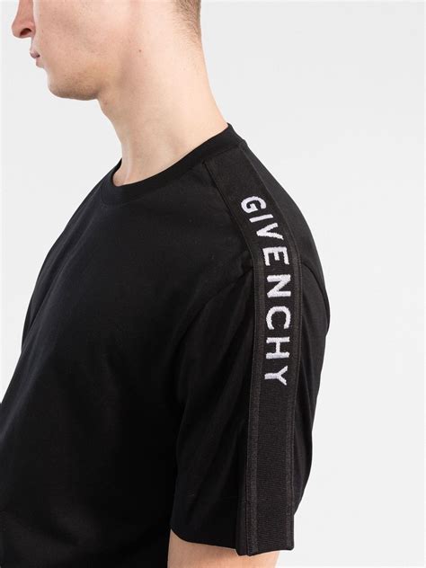 givenchy logo-patch cotton t-shirt|Givenchy Logo Embroidered Oversize T.